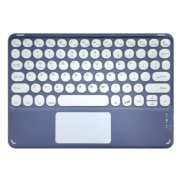 Teclado de toque sem fio Bluetooth Aplicável a tablets da Apple Teclado de controlo de teclado com logotipo de suporte personalizado para atacado