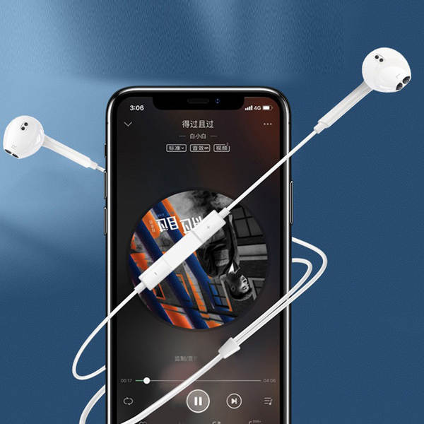 3m2 telemóvel alargado fone de ouvido de fio 3.5mm universal chamadas inteligentes de transmissão ao vivo de fone de ouvido para fone de ouvido atacado