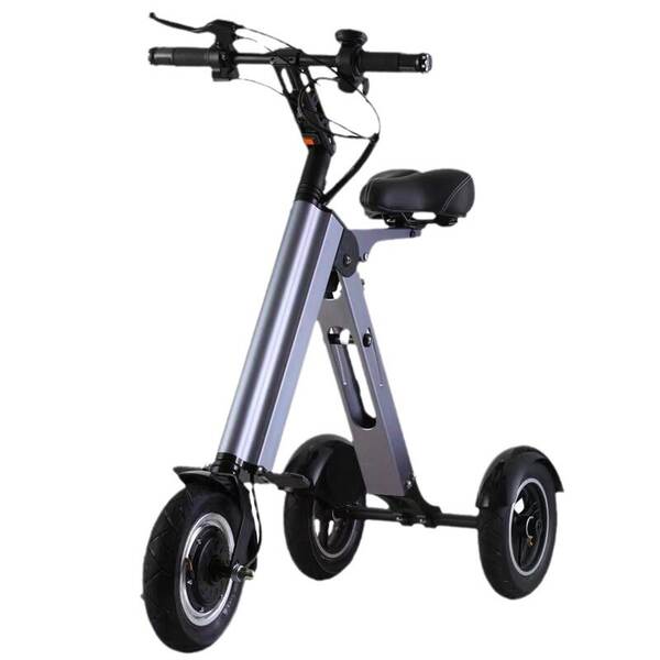 K710 Comércio eletrônico transfronteiriço dobrável triciclo elétrico passeio bicicleta velho passeio elétrico velho passeio