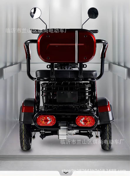 Carro elétrico de três rodas para casa pequeno velho caminhão velho carrinho elétrico de garrafa senhora pai filho carrinho elétrico para crianças