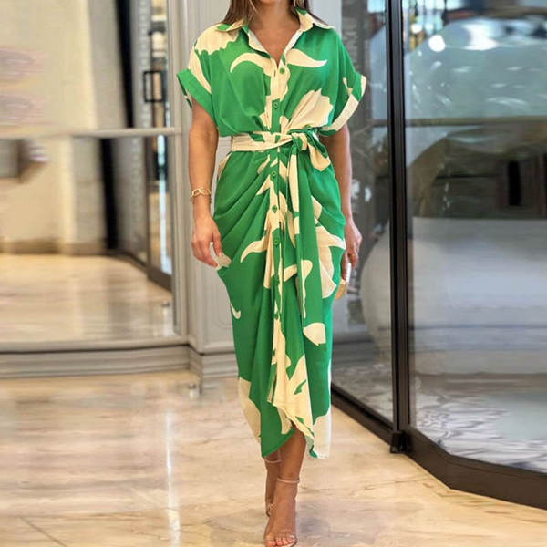 2026 Verão Novo Transfronteiriço Europeu e Americano Roupa de Mulher de Comércio Exterior Moda Elegante Coloque Coloque Coloque Coloque Coloque Coloque