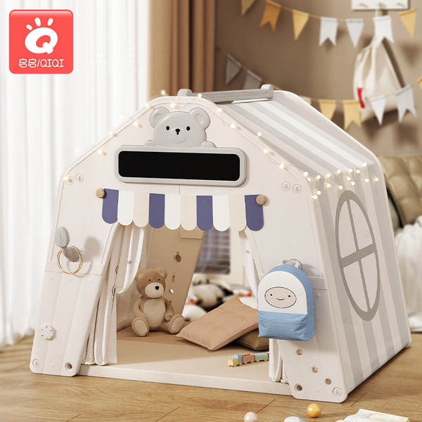 Crianças tenda interior base secreta bebê castelo casa pequena casa para casa jogos multifuncionais cabana para dormir