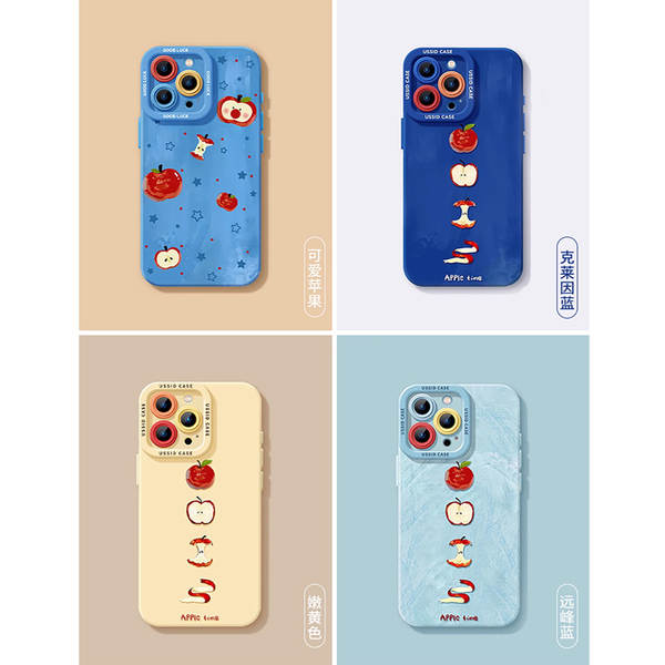 Apple Red iPhone 16 Promax Capa do celular 17pro embalagem completa 17air silicone 16 contra queda 17 soft shell TPU