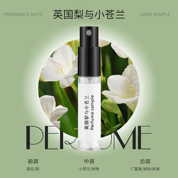 3ml Pequeno Perfumado Q Versão Cartão de Teste Homem Dama Permanente Natural Fragrância Portátil Presente Noite de Venda ao Varejo