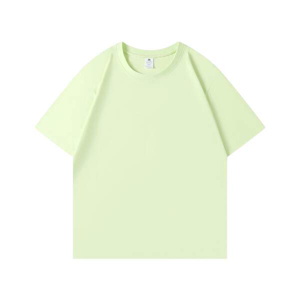 Camiseta de algodão puro para crianças 220 gramas de algodão personalizado padrão de logotipo para crianças vestido de verão para o comércio exterior