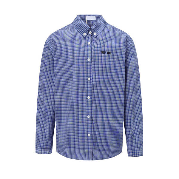Versão correta do MIU Muji 25fw Outono Inverno novo modelo de tintas finas com mangas compridas camisa de estilo acadêmico diretamente do fabricante
