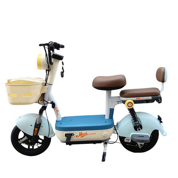 Carro elétrico de alta velocidade com capacidade para 48v para auxiliar os alunos com bicicleta elétrica leve