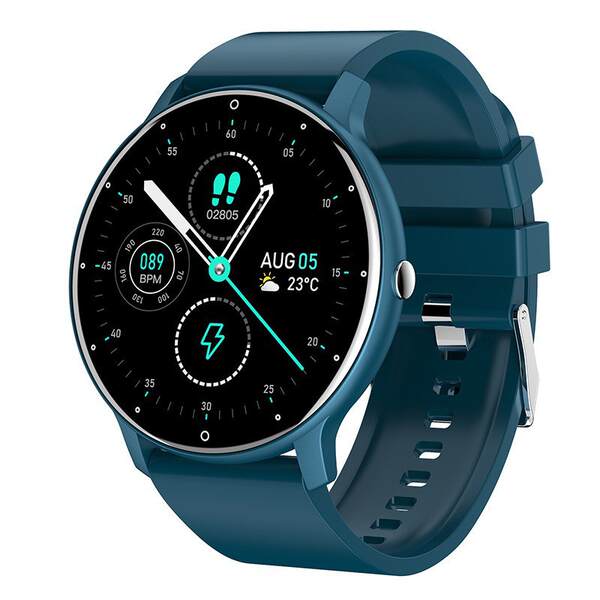 Relógio inteligente W12Pro materiais ecológicos cross-border e-commerce multilingue monitoramento de pressão arterial de oxigênio de alta definição ecrã circular