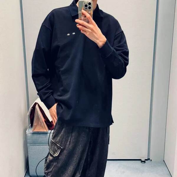 Camisa Polo de manga longa
