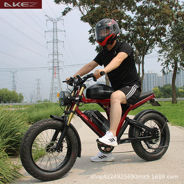 Estados Unidos Overseas Warehouse 20 centímetros recém-construído motor elétrico de lítio 48v / 52v de alumínio de liga de neve e montanha motocicleta off-road