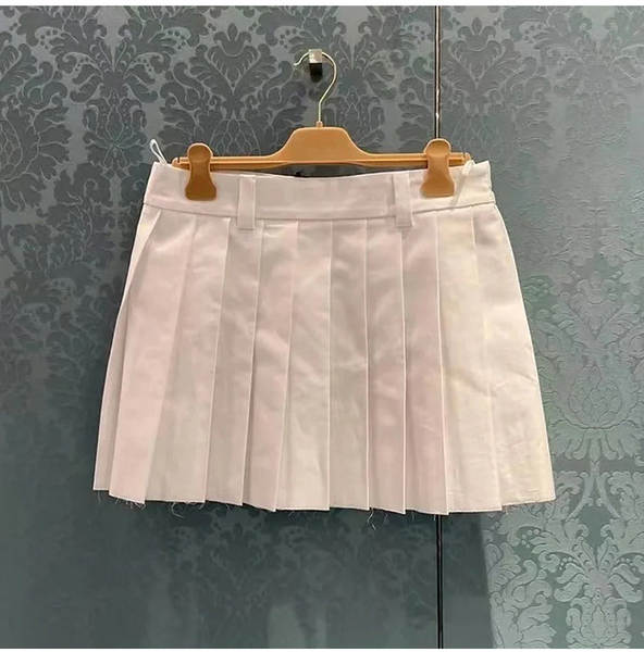Miu Mu branco curta-metragem boneca colar colarinho doce camisa doce colar doce do verão 2024