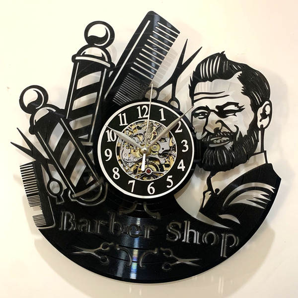 Relógio de Parede em Quartz com Desenho de Morcego