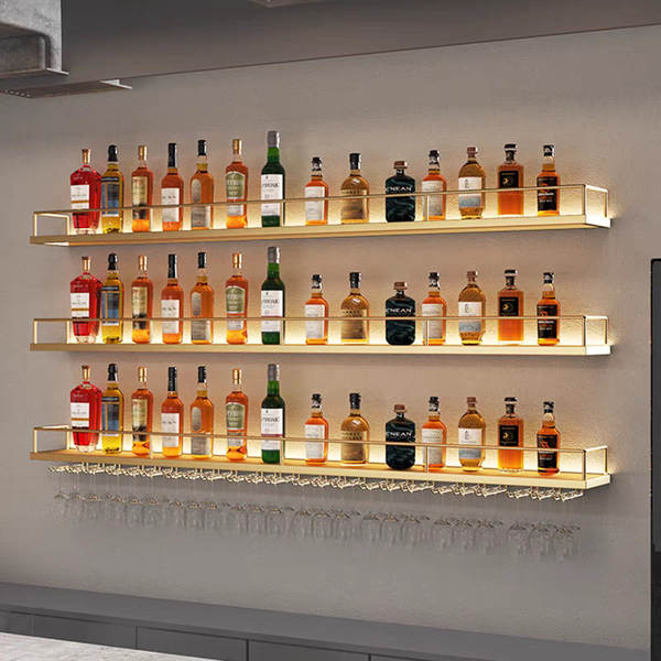 Suporte de Vinho Parede Moderno