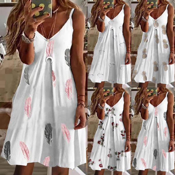 2022 Verão transfronteiriço tendência nova roupa feminina WISH estação independente sexy V colar relaxante roupa de roupa de corda
