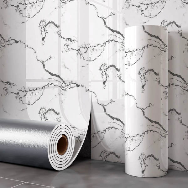 Papel de Parede Autocollante Imitação Mármore