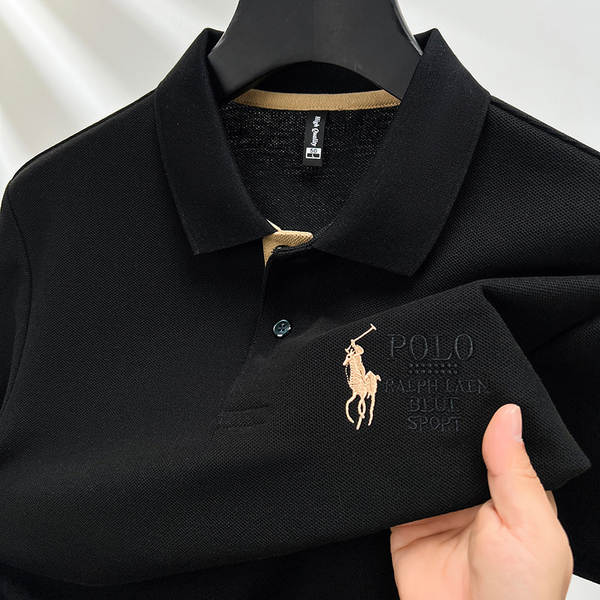 Camisa Polo Masculina de Algodão
