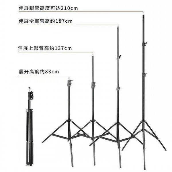2.1 Metrô de iluminação de iluminação de telemóvel tablet de transmissão ao vivo triângulo multifuncional telemóvel de aterragem de telemóvel inteligente