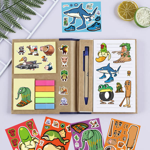 Puzzle de Adesivo para Crianças
