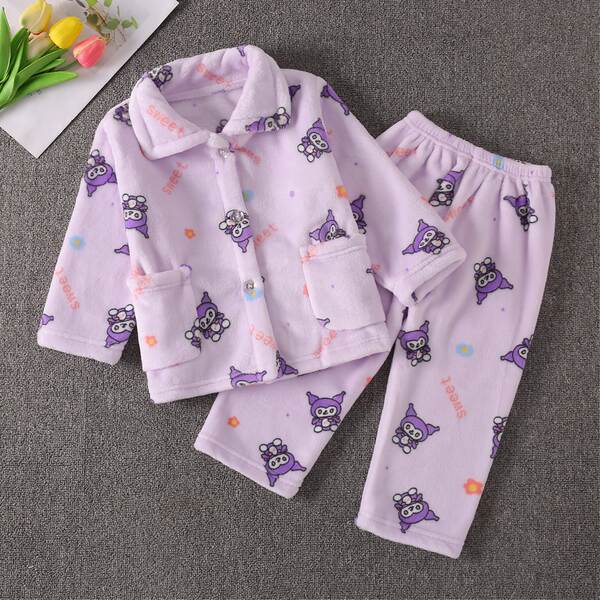 Pijama de flanela para criança