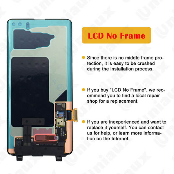 Samsung S10+ Plus G975 ecrã de toque LCD