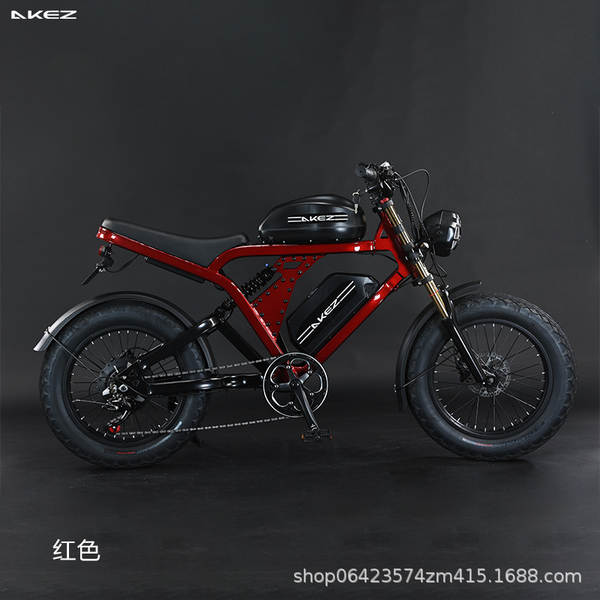 AKEZ USA Overseas Warehouse King Kong 52V Motos elétricas antigas de longa duração super potente bicicleta elétrica