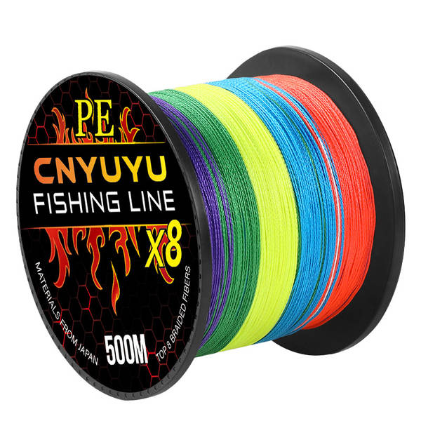 4 Número 8 Número 9 Número 100M 300M 500M 1000M cores 10M uma linha de pesca de cor PE linha de pesca de tecido