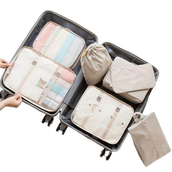Kit de Organização de Viagem 7 Peças