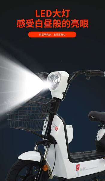 Produtor de carros elétricos de exportação transfronteiriça fornece duas rodas de bicicletas elétricas para auxiliares de carros elétricos