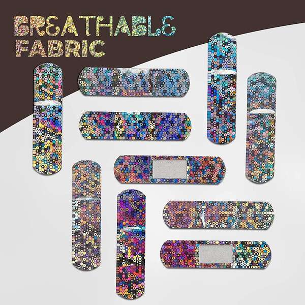 Adesivo de Gaze com Efeito Neon para Feridas