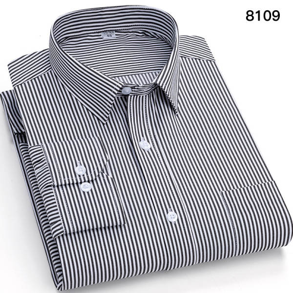 Novas camisetas masculinas de couro comprido de outono para homens de meia-idade para homens de outono