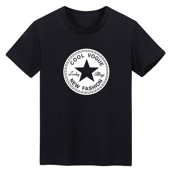 T-shirt masculino de pulseira curta de verão de gelo novo de lazer impresso em roupas de pulseira redonda T-shirt de pulseira meia pulseira de pulseira masculino