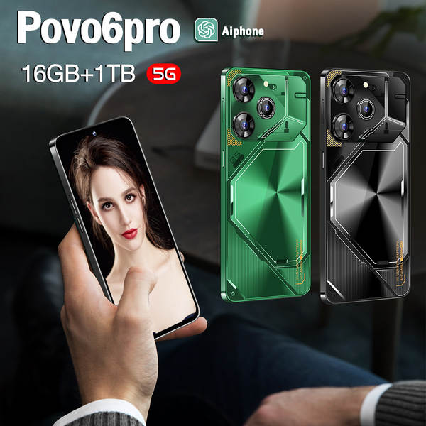 Povo6pro transfronteiriço explosivos de caixa 6,6 polegadas de alta definição 2+16 Android 3G smartphones comércio exterior distribuição no exterior