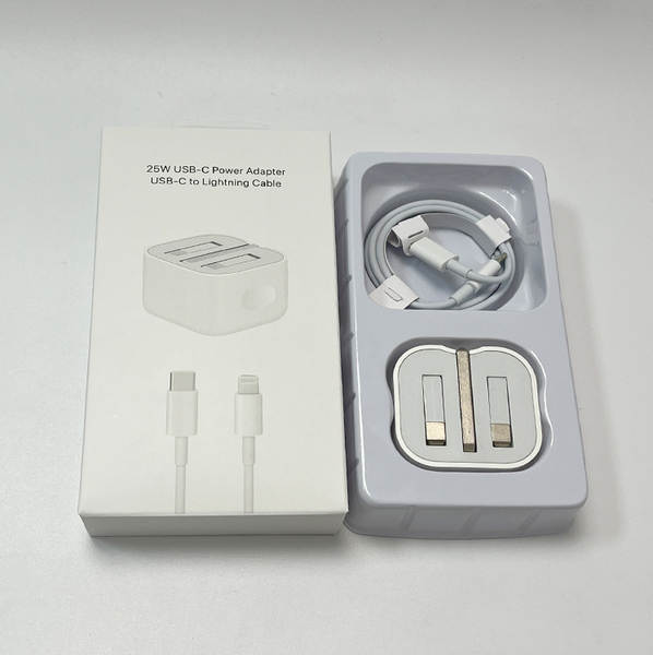 Cabeça de carregamento de celular padrão europeu pd20w para Apple 15 carregador iPad kit linha de dados pd 35w