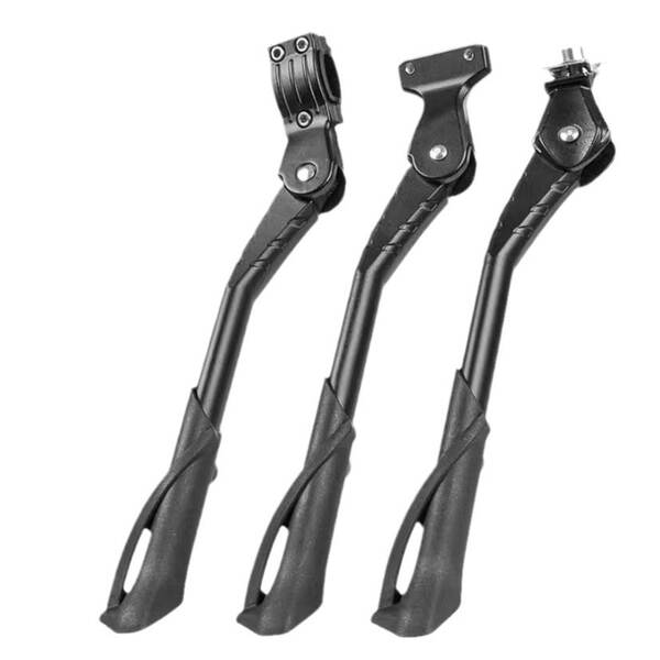 Bicicletas de montanha de apoio ao trânsito de lítio de alumínio com apoio duplo poroso ajustável e reforço grosso.