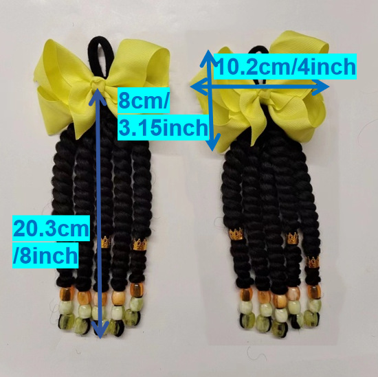 2025 Outono Novo Têxtil De Cabelo De Cabelo De Cauda De Cabelo, Decoração De Pérola Deformada De Cabelo De Cauda De Borboleta