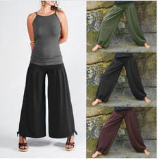 Fabricação de vendas diretas de primavera-verão novos produtos de comércio estrangeiro calças de algodão relaxante calças de lazer casa calças femininas