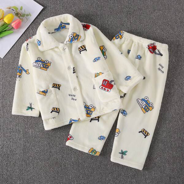 Pijama de flanela para criança