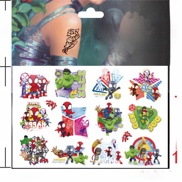 Tatuagem Temporária de Spiderman