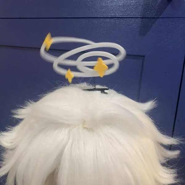 O quinto personagem deslumbrante efeito especial casaco cosplay não tecido papel desempenha a segunda dimensão de longa-metragem cabelo 2025