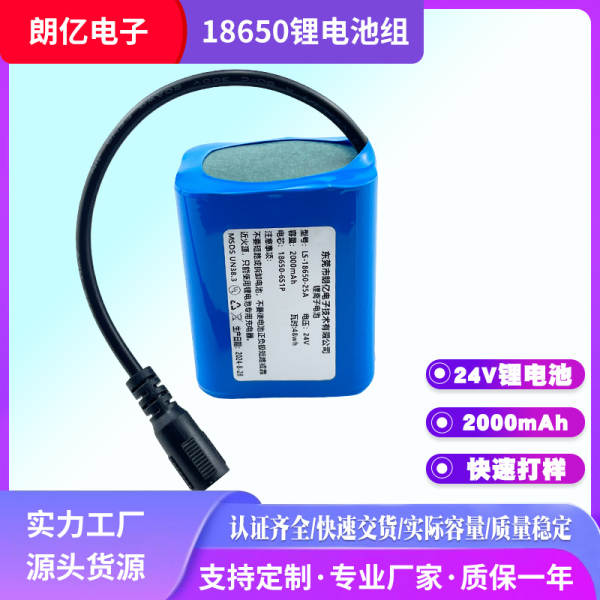 Bateria de Lítio 24V 3000mAh