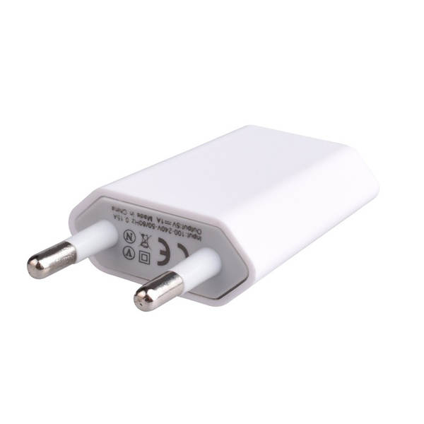 Fornecer 5V1A CE Certified Smart USB Carregador de Celular Chefe Carregador de Celular Europeu Adaptador de Carregamento