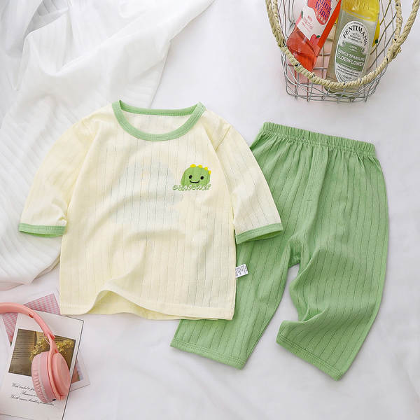 Conjunto de Pijama Infantil de Algodão