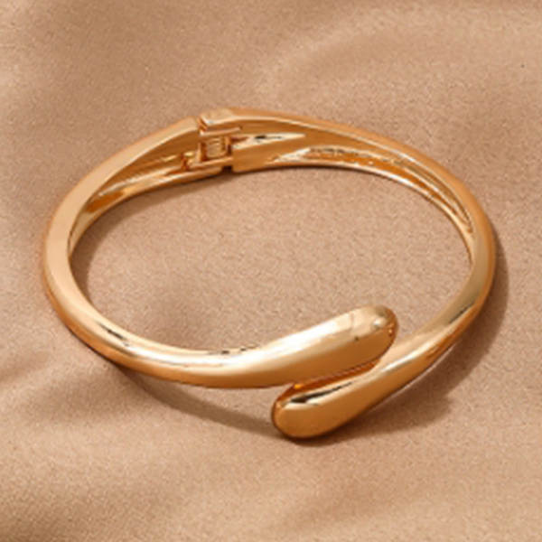 1 conjunto de moda europeia-americana simples metal pesado geométrico de forma de círculo brilhante feminino pulseira anel de joalharia