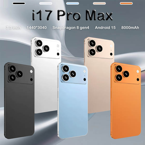Cugo Cross Border Smartphone i17 Pro Max Botão lateral 3+64 Android 15 tela 7.3 4G Cash