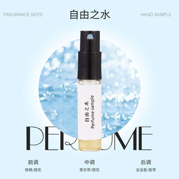 3ml Pequeno Perfumado Q Versão Cartão de Teste Homem Dama Permanente Natural Fragrância Portátil Presente Noite de Venda ao Varejo