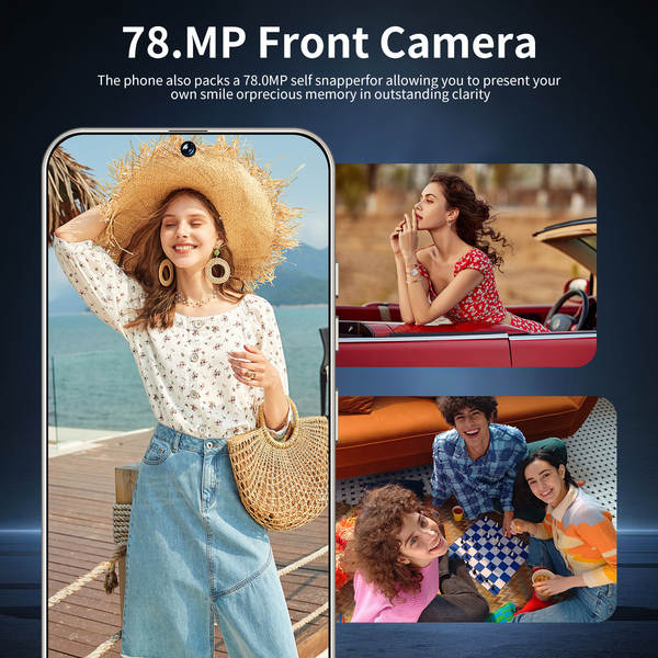 Transfronteiriço S25 ultra 3 + 16 incell perfuração inteligente de tela grande unidade 4G rede de comércio exterior celular
