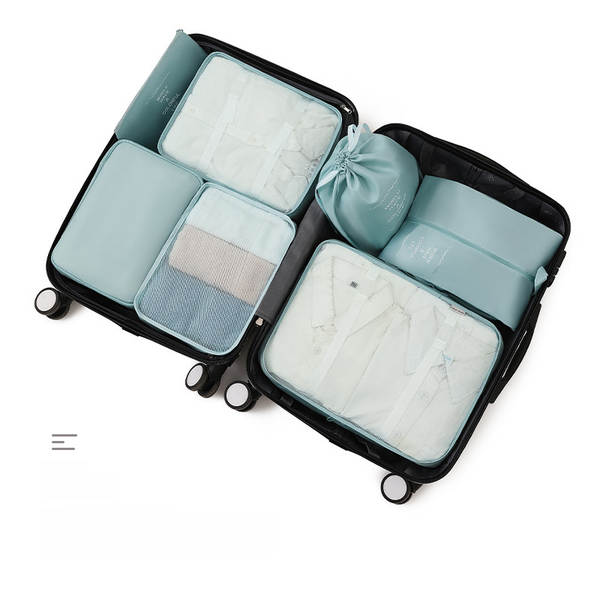 Kit de Organização de Viagem 7 Peças