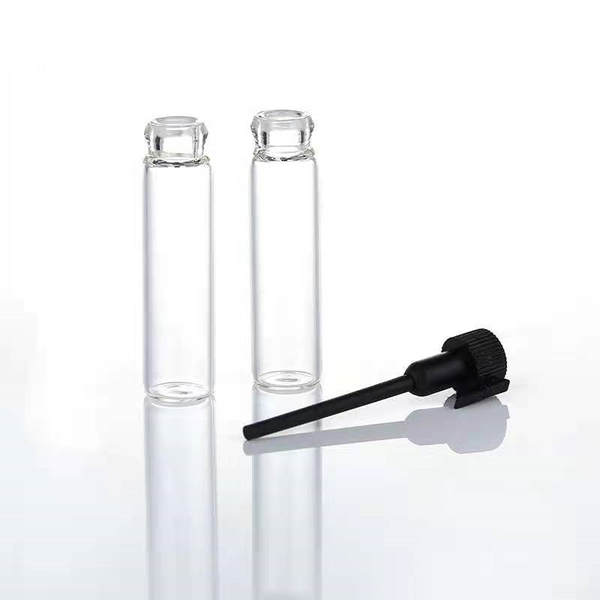 B004-0,51ml2ml3ml Amostra de óleo essencial de perfume em garrafas pequenas em garrafas de vidro