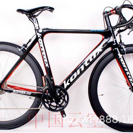 Vendas quentes 20 Velocidades 700C Grandes conjuntos Transmissão rodoviária de carvão de fibra de carbono Circuito de corrida de bicicletas com indicador