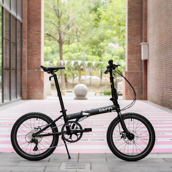 Tern Yantra R8 carrinho dobrável 20 polegadas disco de velocidade de freio bicicleta de aço de estante de bicicleta dobrável de trabalho dobrável